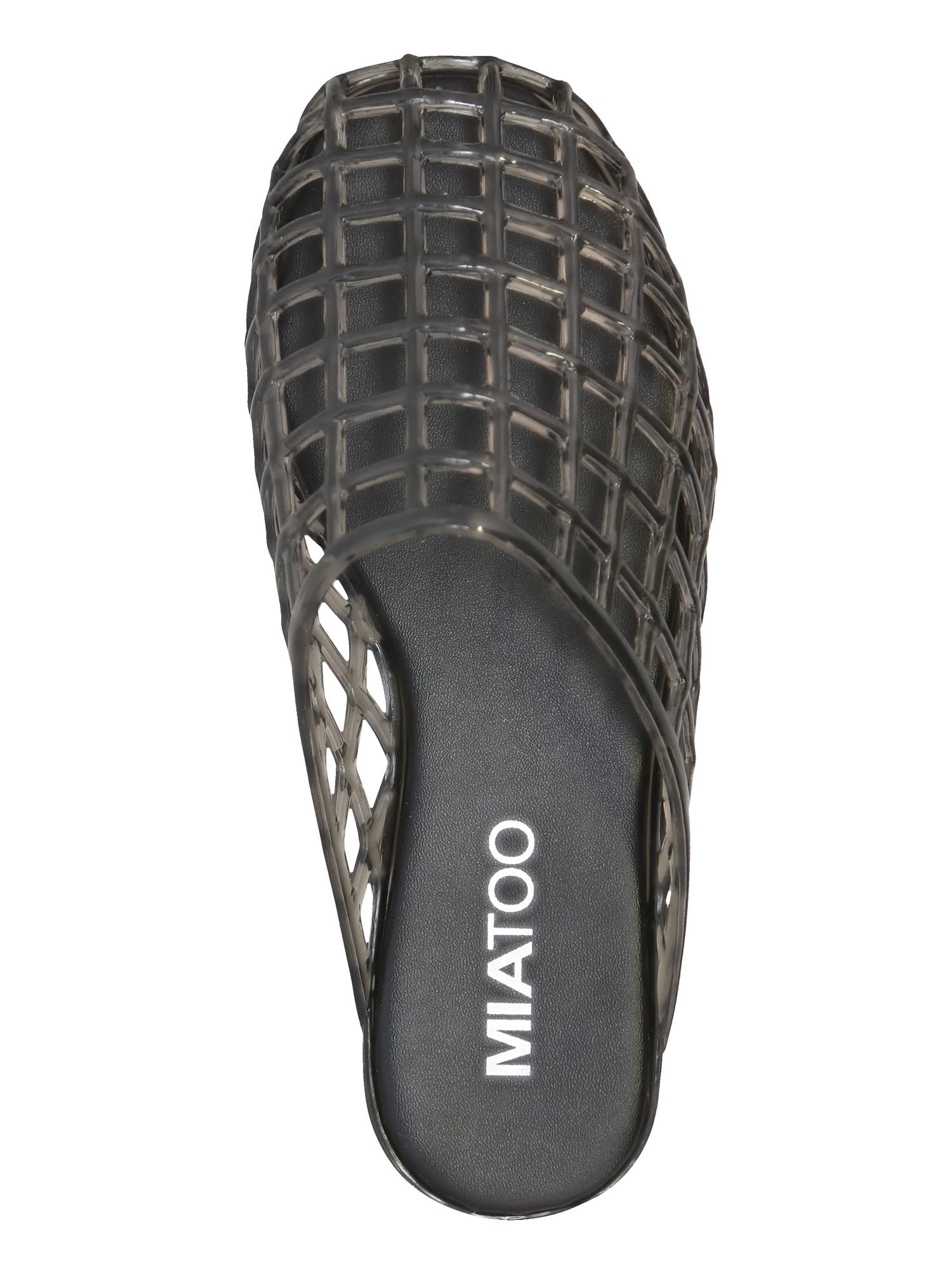 MIA Too Women's Jelled Caged Jelly Mule