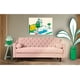 thumbnail image 1 of Sofá Cama Velvet Palo de Rosa Makora Modelo Ilios, 1 of 8