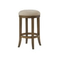 thumbnail image 6 of Alaterre Furniture Natick Backless Counter Height Wood Stool, Brown, 6 of 6