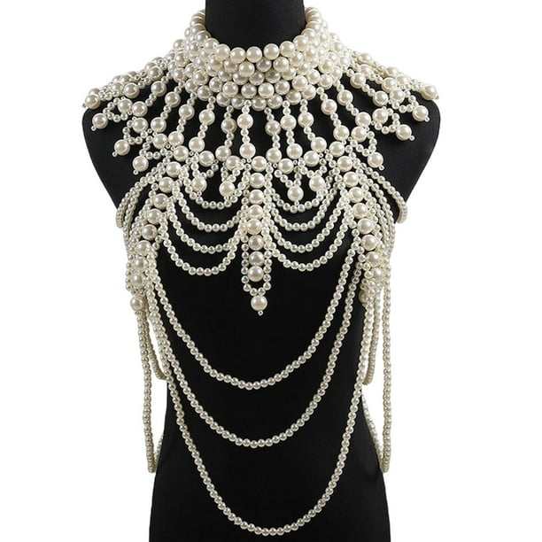 Pearl body jewelry discount