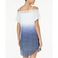 thumbnail image 2 of BCX - Dip-Dyed Off-The-Shoulder Shift Dress - Juniors - S, 2 of 2