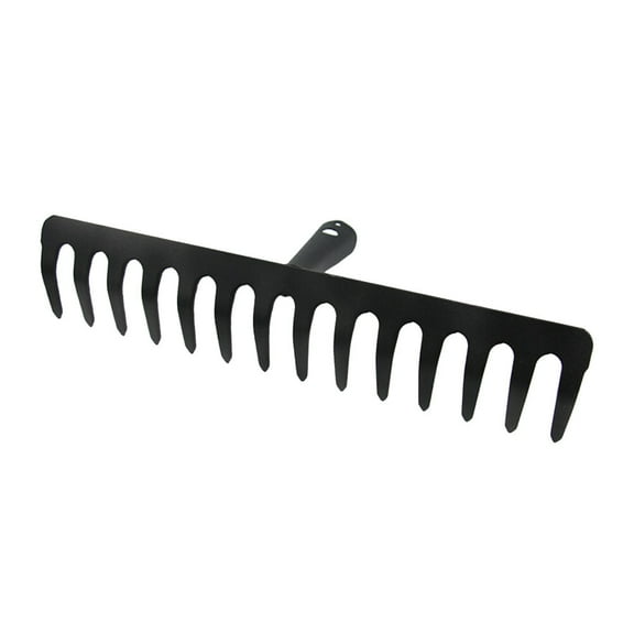 Hongchegh 14 Garden Heavy Duty Rake Replacement Metal Steel Without Handle