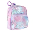 thumbnail image 2 of Wonder Nation Mini Backpack Clip-on Storage Pouch, Pastel Multicolor, Girls, 2 of 4