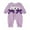 C-Purple, variant on mgoYE Baby Girl Clothes 3-6 Months Baby Girl Halloween Clothes Pumpkin Long Sleeve Romper Jumpsuit Striped One Piece Outfit|Purple 0-3 Months