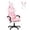 Pink, variant on SOONTRANS Blue Gaming Chair with Footrest, Ergonomic Gamer Chair for Adults, Reclining Office Chair, High Back Compute Chair with Massage, Racing Game Chairs