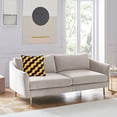 thumbnail image 4 of Fundas de Almohadas decorativas Xihbxyly amarillas de moda, 4 of 6