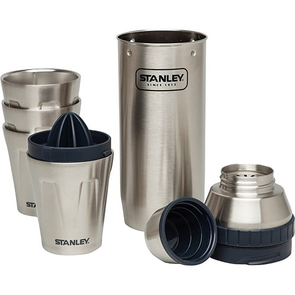 Stanley 30oz Happy Hour Shaker and Four 7 oz Cups 
