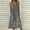 A058-Gray, variant on QUINDOS Womens Dresses 2025 Sundress Sleeveless Casual V-neck Sun Dresses Summer Print Pockets Tank Long Midi Womens Dresses
