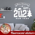 thumbnail image 2 of Clearance! Current Christmas Holiday Window Glass Electrostatic Paste Sticker Decoration, 2 of 2