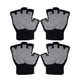 thumbnail image 1 of 2pcs Guantes de medio dedo Guantes de entrenamiento antideslizantes Guantes de yoga Guantes cómodos para deportes de yoga (Negro), 1 of 5