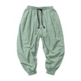 thumbnail image 5 of CONZONE Big Boys Workout Pants Elastic Waist Baggy Joggers for Child Drawstring Wide Leg Fall Casual Trousers with Pockets Size 13-14 Years, 5 of 6