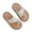 White, variant on AJTQTH Girls Slippers Stylish Pearl Decoration Open Toe Cushioned Thick Soled Non-Slip Slides Set Toe Cool Summer Beach Pool Sandals Khaki 6Y