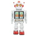thumbnail image 2 of Modelo De Figuras De Juguete De Robot De Hojalata De Metal, Hojalata Eléctrica Extremadamento Detallada, Juguete De Hojalata Giratorio Nostálgico Y DiverTido Para Niños Y, 2 of 7