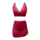 thumbnail image 3 of WILLBEST Traje de Baño con Curvas para Mujer, Bikini de Cintura Alta Sexy, Push Up, Traje de Baño Vintage de Dos Piezas, conjunto de Bikini con Estampado de Cintura Alta Fruncido Retro, 3 of 4