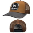 thumbnail image 1 of Gorra Trucker de Béisbol John Deere 13083329Cb Vintage con Bordado en Relieve, Color Marrón Construcción, 1 of 2