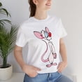 thumbnail image 6 of Pinky & The Brain Graphic Tee - Classic Cartoon Shirt - Valentines Day, 6 of 7