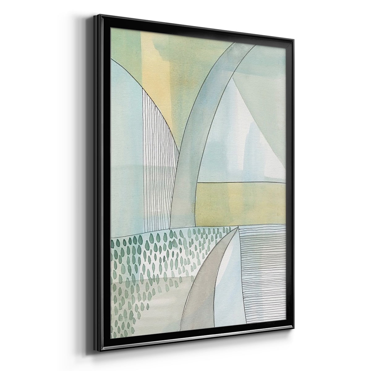 Mint Reflection II Premium Framed Print, in Gold, Black, or Silver - Ready to Hang