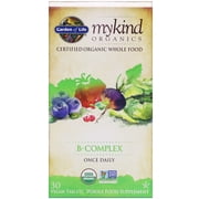 Garden of Life - mykind Organics B Complex Once Daily - 30 Vegetarian Tablets