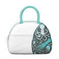 thumbnail image 2 of Insulated Lunch Bag Women, Reusable Ocean Squid Art Tote Lunch Box, Leakproof Cooler Lunch Bags for Work Office Travel Picnic, 2 of 4