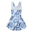 thumbnail image 5 of Tutolipy Girls One Piece Swimsuit with Skirt, Butterfly Pattern Sleeveless Bathing Suit, Quick Dry Soft Childrens Swimwear for Beach Size 6-7 Years, 5 of 8