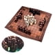 thumbnail image 2 of Viking Chess Traditional Strategy Portable Board Game, 2 of 5