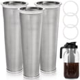 thumbnail image 1 of Brocha con filtro de café Cold Brew para tarros de boca ancha de 1,9 litros, 1 of 8