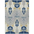thumbnail image 2 of Addison Rugs Chantille Indoor/Outdoor Transitional Ikat Navy Washable Rectangle Rug, 3' x 5', 2 of 6