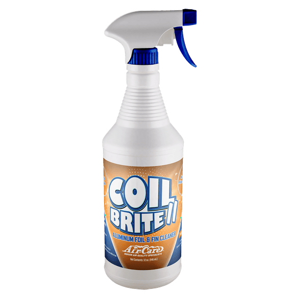 AIRCARE Coil Brite II, Indoor, Streak-Free, Coil Cleaner Spray, 32 oz