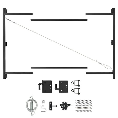 Adjust-A-Gate Steel Frame Gate Building Kit, 60"-96" Opening Up To 6' High