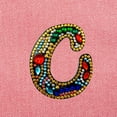 thumbnail image 3 of Christmas Letters Keychain 26 Letters Rhinestone Pendant, 3 of 8