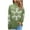 Green, variant on jsaierl Women's Christmas Sweaters Funny Christmas Snowflake Graphic Knit Tops Dressy Casual Long Sleeve Loose Sweater Christmas Gift Crewneck Pullover Sweater