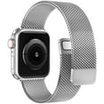 thumbnail image 2 of LEIXIUER Magnetic Loop Band for Apple Watch Bands 44mm 45mm 40mm 41mm 49mm 42mm Accessorie Milanese Loop Metal Bracelet iWatch Series Ultra 4 3 5 SE 6 7 8, 2 of 7