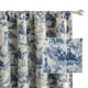 thumbnail image 1 of Cortina térmica opaca de lino DriftAway Toile 260 cm azul marino, 1 of 9