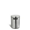 Nine Stars Automatic Bathroom Trash Can, 1.3 Gallon Stainless Steel, Motion Sensor Hands-Free Soft-Close Lid Garbage Bin, Stainless Steel