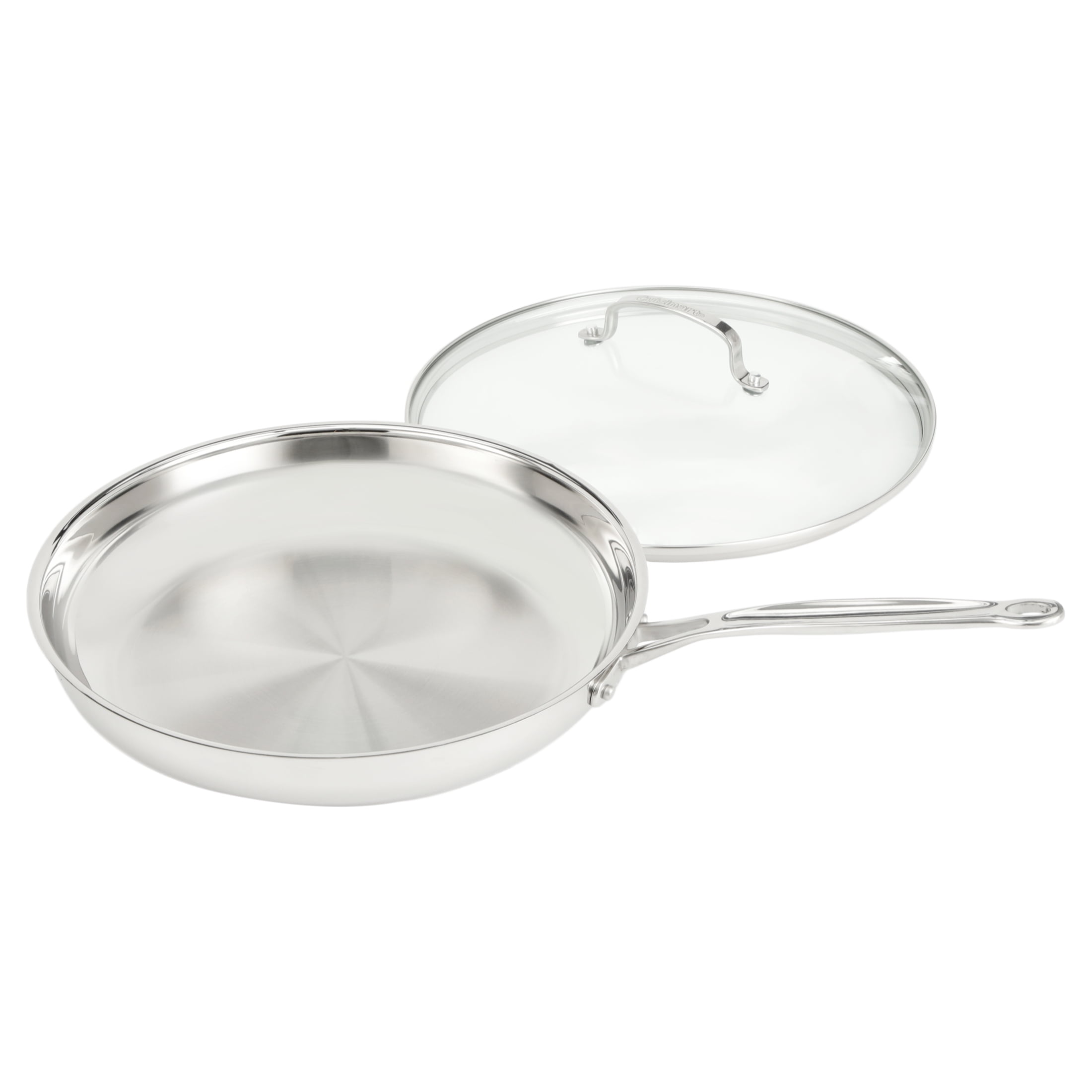 Cuisinart 12 Inch Skillet with Glass Cover, Chef's Classic Collection,  722-30G