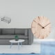 thumbnail image 2 of Cesta de almacenamiento colgante,Cesta de almacenamiento para gabinete organizador de pared colgante,Reloj de pared redondo,Reloj de pared de madera maciza para decoración de sala de, 2 of 8