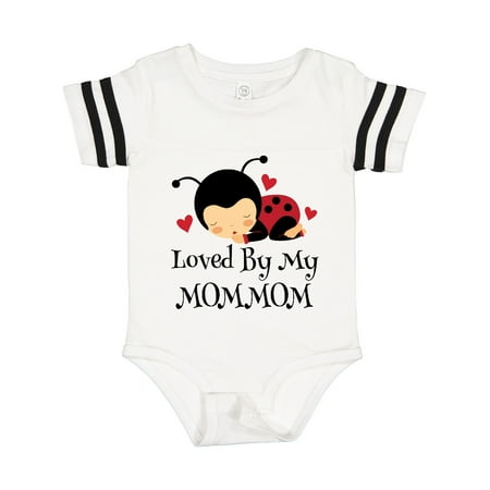 

Inktastic Loved by My MomMom Grandchild Gift Baby Boy or Baby Girl Bodysuit