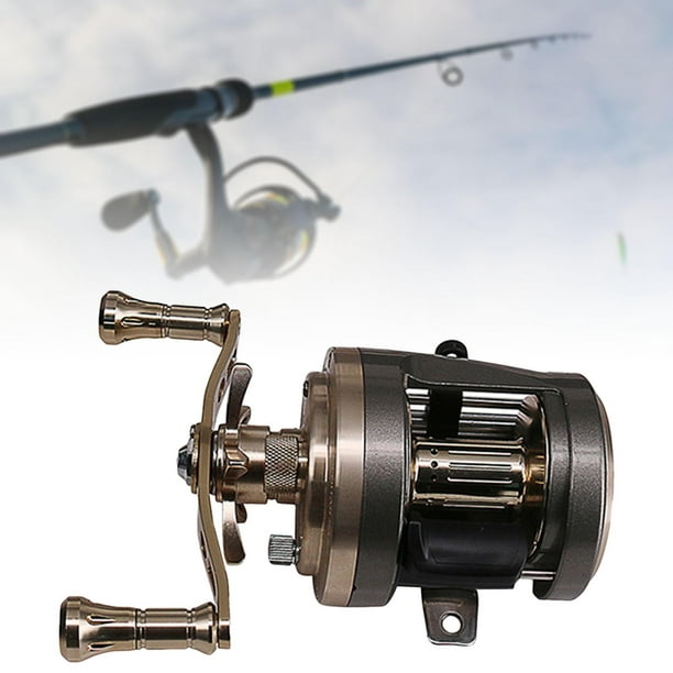 Baitcasting Reel Smooth Saltwater Fishing Reel for Surf Fishing River JH100  left 