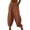 Brown, variant on Plazo Pant for Women Baggy Harem Pants Baggy Lounge Trousers High Waisted Loose Fit Vacation Clothes Vacation Outfits Beach Pants Travel Pants (S-3XL)