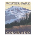 thumbnail image 2 of Winter Park, Colorado, Mountain and Trees (1000 Piece Puzzle, Size 19x27, Challenging Jigsaw Puzzle for Adults and Family, Made in USA), 2 of 4