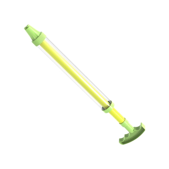 Green Green Single Tube Water Gun For Kids Outdoor Activity With Easy Refill And Portable Design
