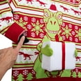 thumbnail image 7 of T-Rex Santa Hat 3D Interactive Gift Box Funny Ugly Christmas Sweater Multicolored, 7 of 7
