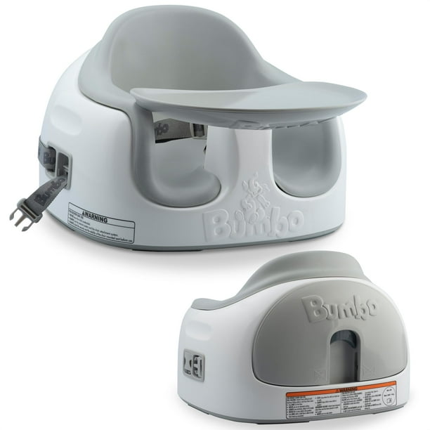 Bumbo 3 en 1 de varios asientos para 6 a 36 meses con bandeja y silla alta