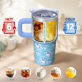thumbnail image 6 of 20OZ Unicorn Tumbler with Handle Insulated Stainless Steel Tumbler Great Presents for Women Unicorn Enthusiasts Perfect for Birthday Christmas and Pool Parties, 6 of 6
