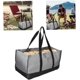 thumbnail image 4 of KAIYANG Bolsa de lona para guardar leña, resistente al agua y al agua (beige, marrón), 4 of 5