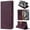 Winered, variant on Allytechgroup Compatible with iPhone XS Max Wallet Case, PU Leather Flip Case with Card Holders RFID Blocking Shockproof Protective Phone Cover for Women Men, Winered