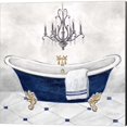 thumbnail image 3 of Great Art Now Navy Blue Bath by Cynthia Coulter 2 Piece Canvas Art Set Each 14W x 14H, 3 of 4