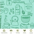 thumbnail image 3 of Paquete de 5 toallas de papel reutilizables, toallas de cocina suecas que no rayan, paños de esponja de celulosa súper absorbentes, biodegradables, aptas para lavavajillas, sin olor, 3 of 5
