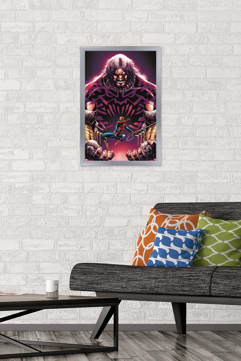 Marvel Kraven The Hunter - Amazing Spider-Man #17 Wall Poster, 14.725" x 22.375" Framed