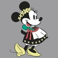 thumbnail image 2 of Boy's Mickey & Friends Minnie Mouse German Oktoberfest Dirndl  Pull Over Hoodie Athletic Heather Small, 2 of 4